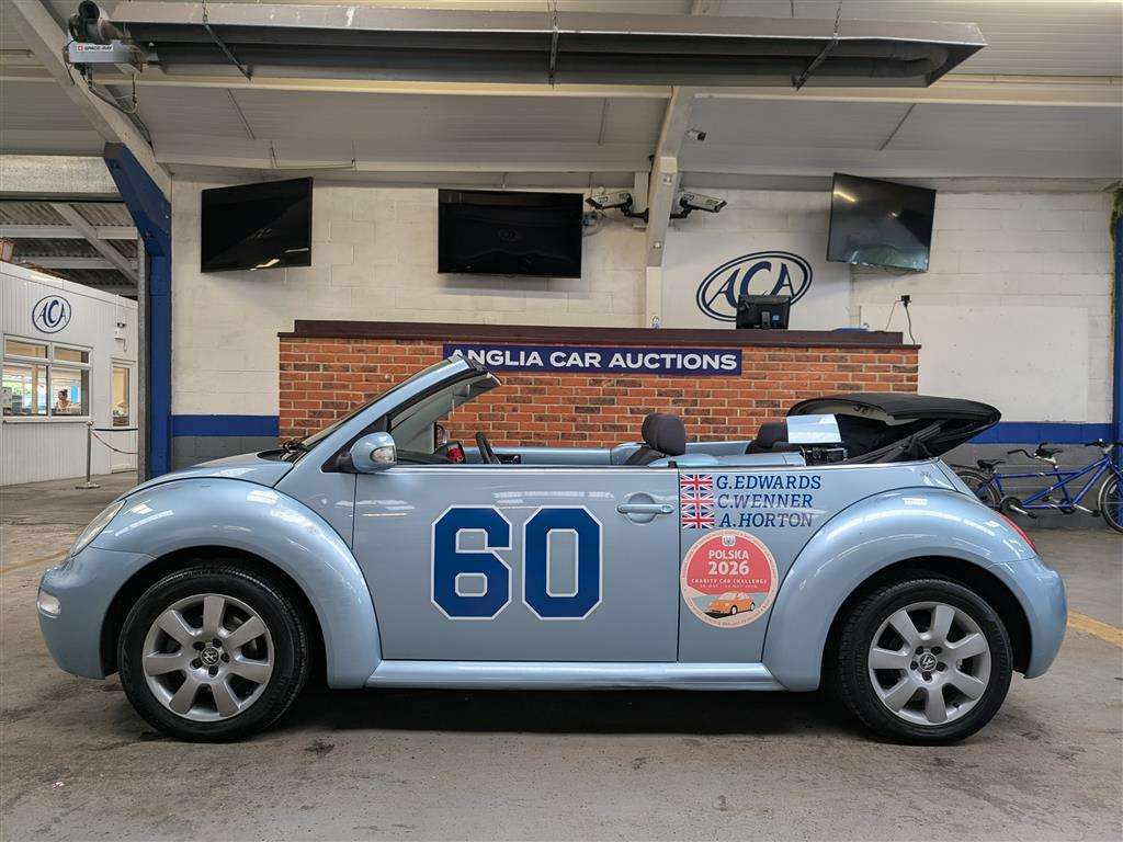 <p>2003 VOLKSWAGEN BEETLE CABRIOLET</p>