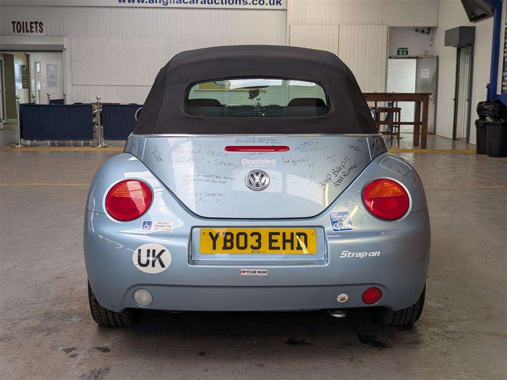 <p>2003 VOLKSWAGEN BEETLE CABRIOLET</p>