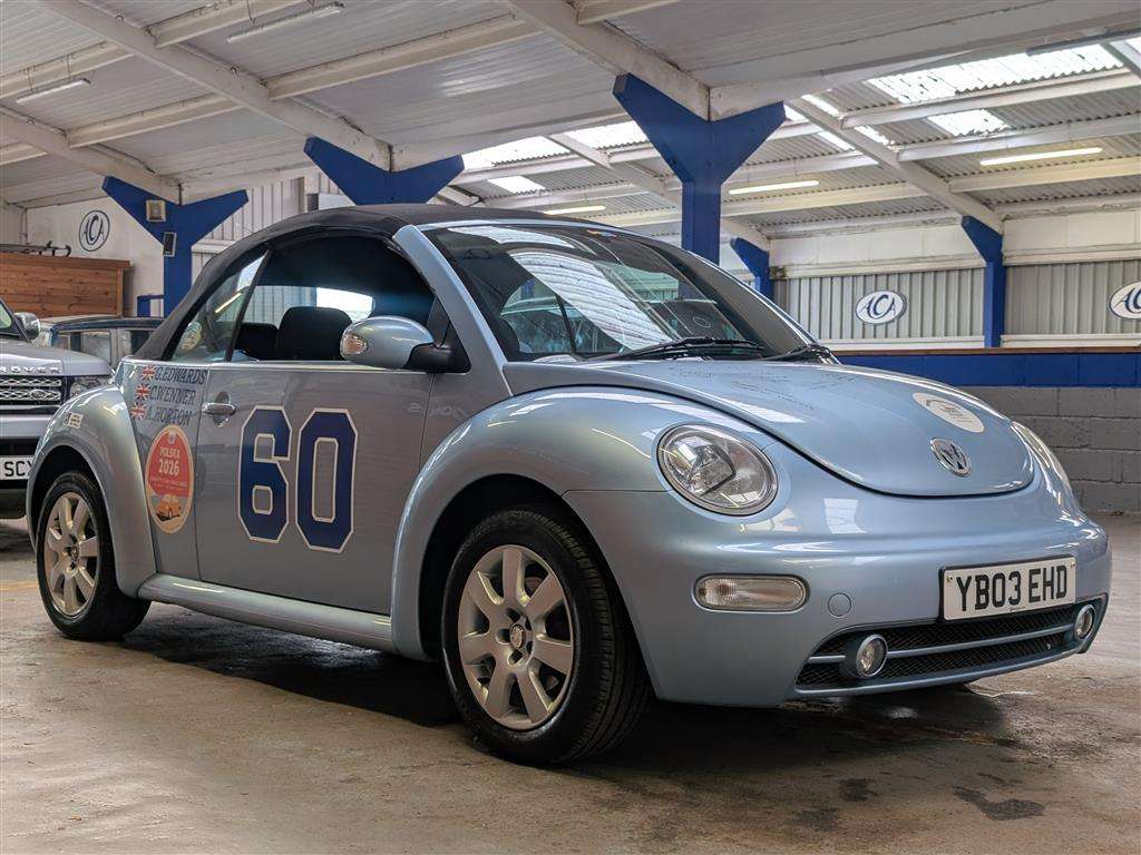 <p>2003 VOLKSWAGEN BEETLE CABRIOLET</p>