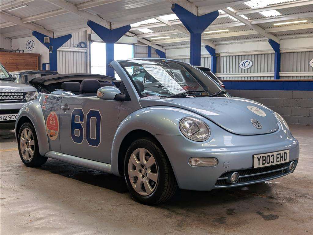 <p>2003 VOLKSWAGEN BEETLE CABRIOLET</p>