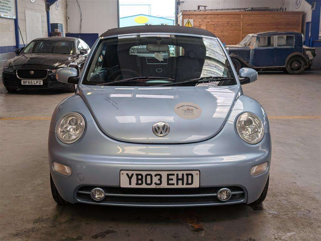 <p>2003 VOLKSWAGEN BEETLE CABRIOLET</p>