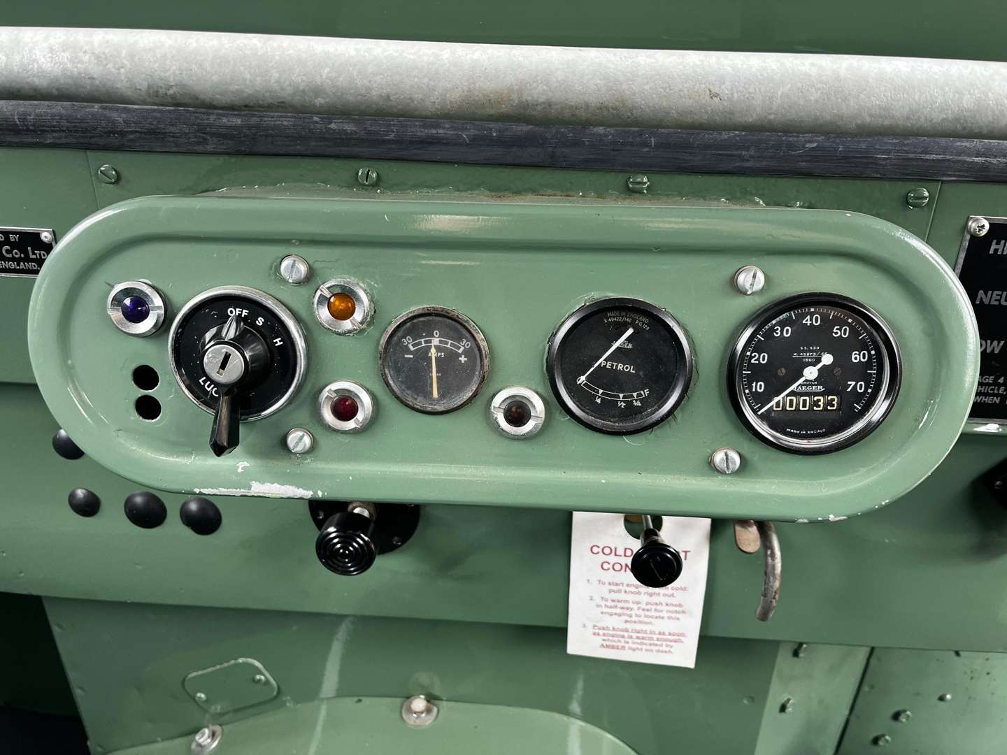 <p>1949 LAND ROVER SERIES I</p>