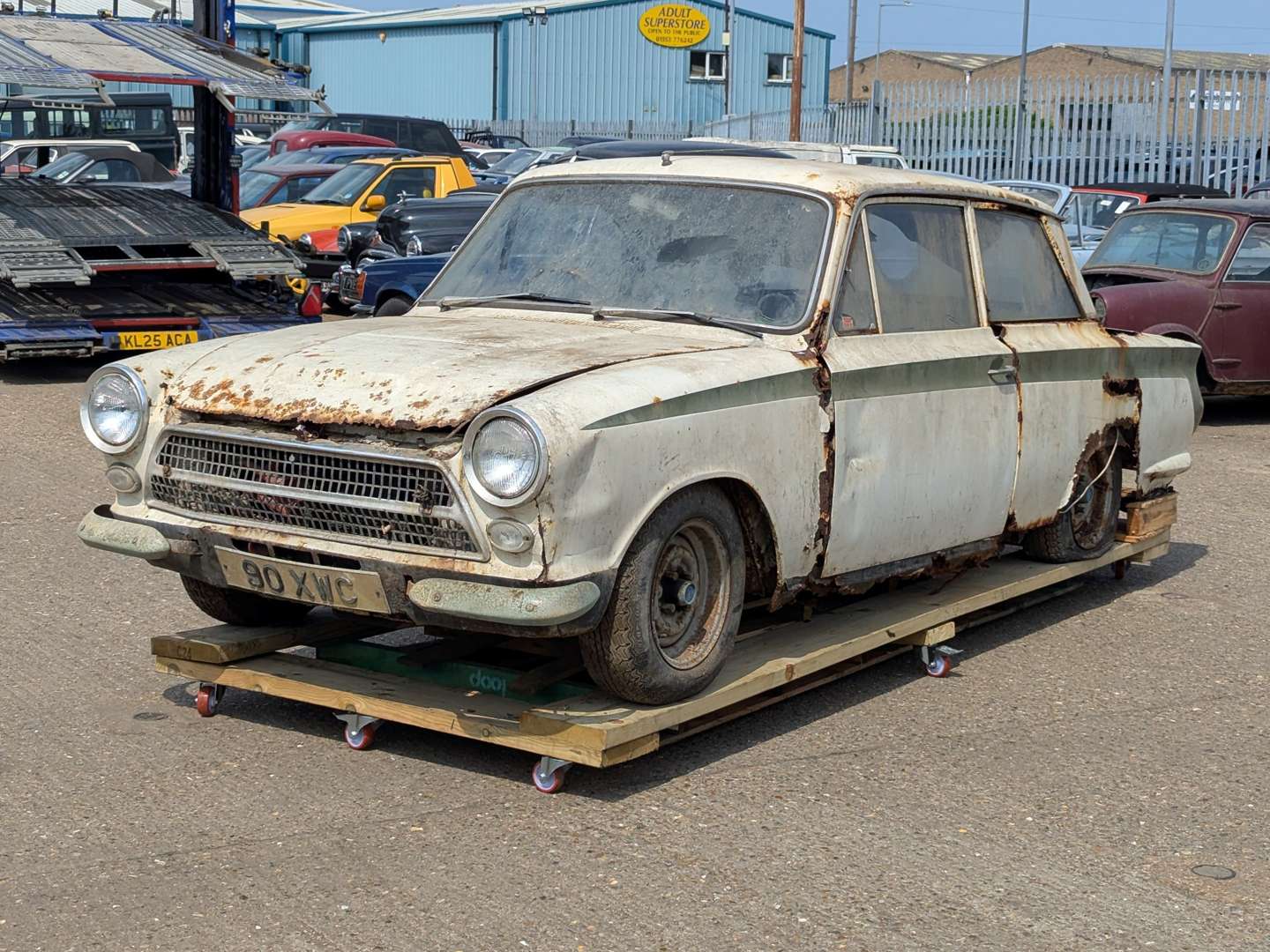 <p>1963 FORD LOTUS CORTINA MKI</p>