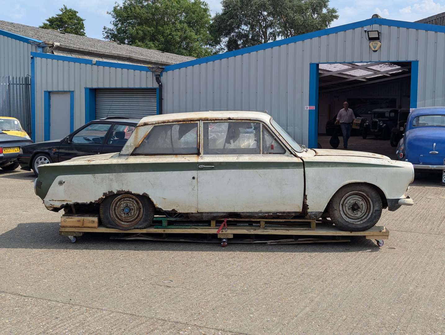 <p>1963 FORD LOTUS CORTINA MKI</p>