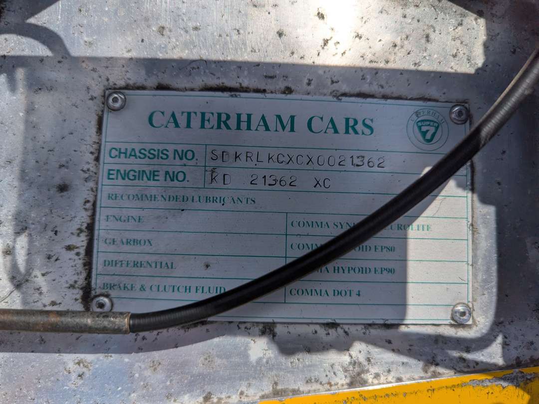 <p>2000 CATERHAM 7 CLASSIC</p>