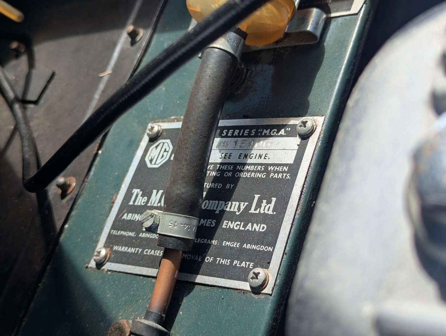 <p>1956 MG A ROADSTER</p>