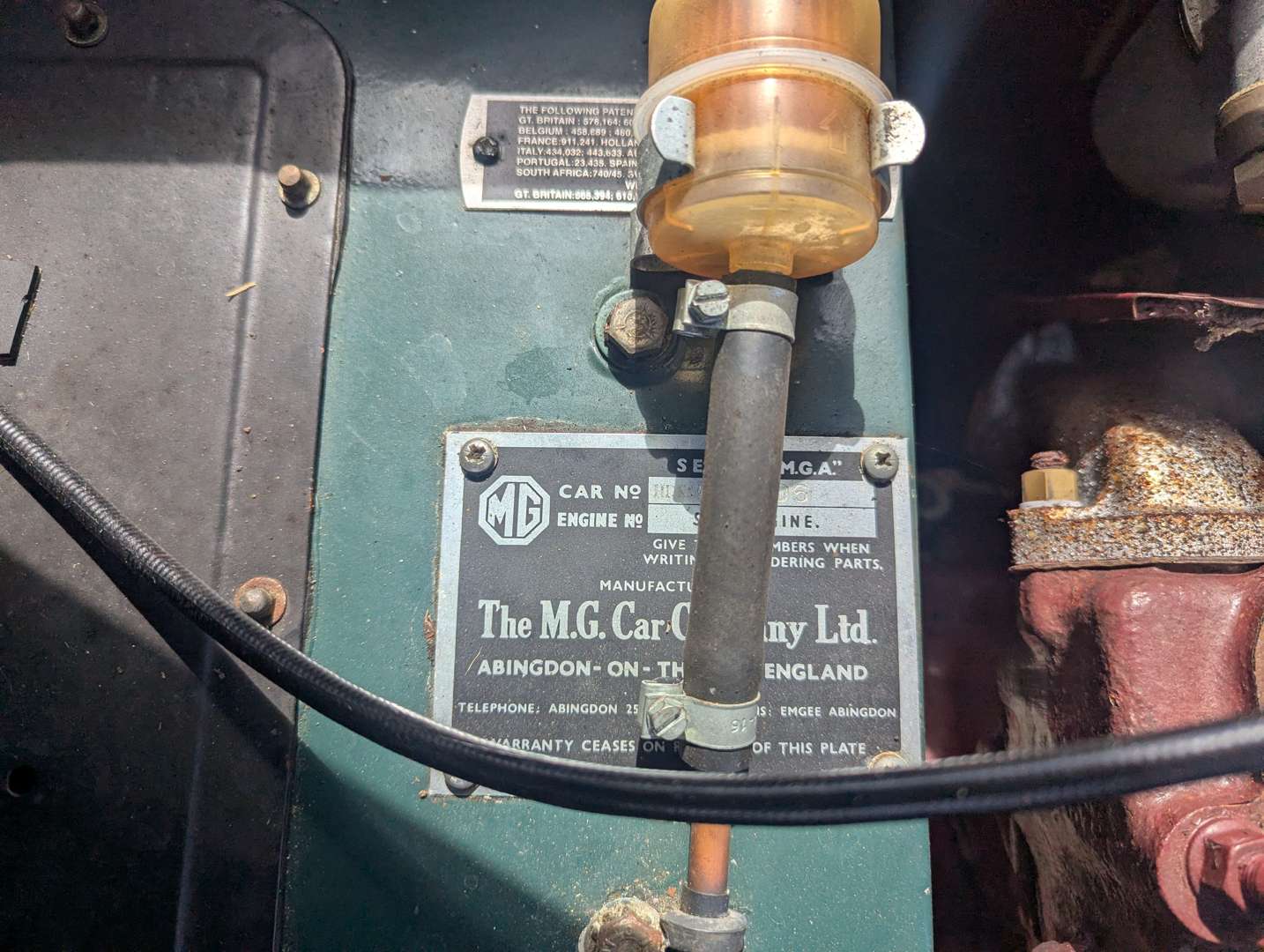 <p>1956 MG A ROADSTER</p>