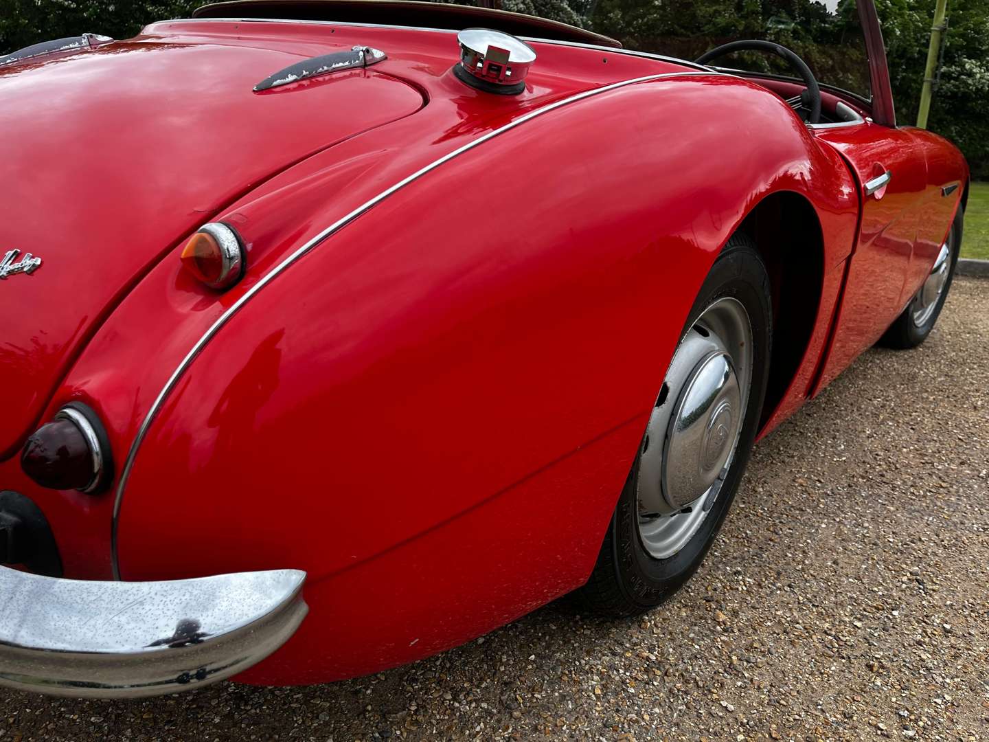 <p>1957 AUSTIN HEALEY 100/6</p>