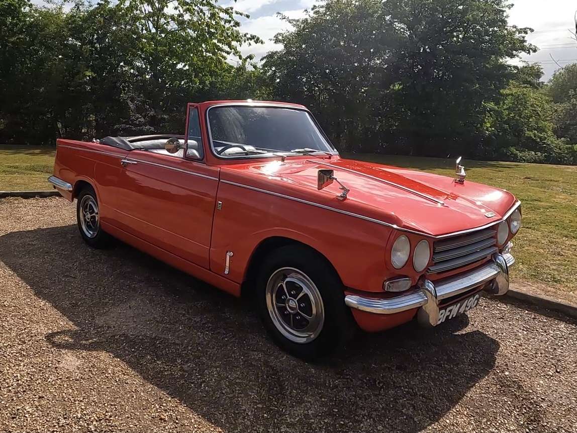 <p>1969 TRIUMPH VITESSE MKII</p>