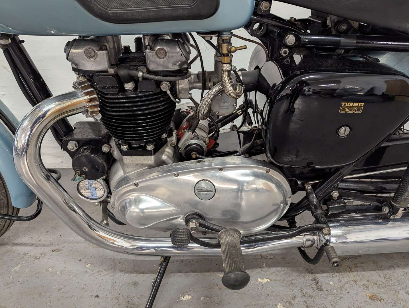 <p>1955 TRIUMPH TIGER 110 650CC</p>