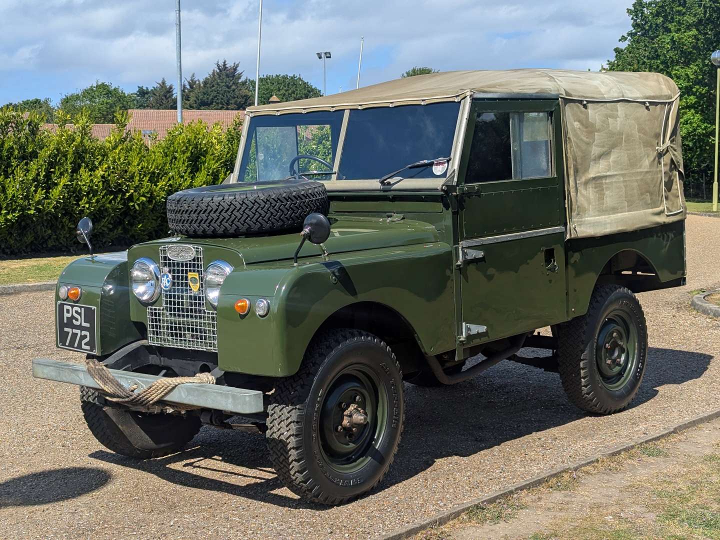 <p>1956 LAND ROVER SERIES I</p>