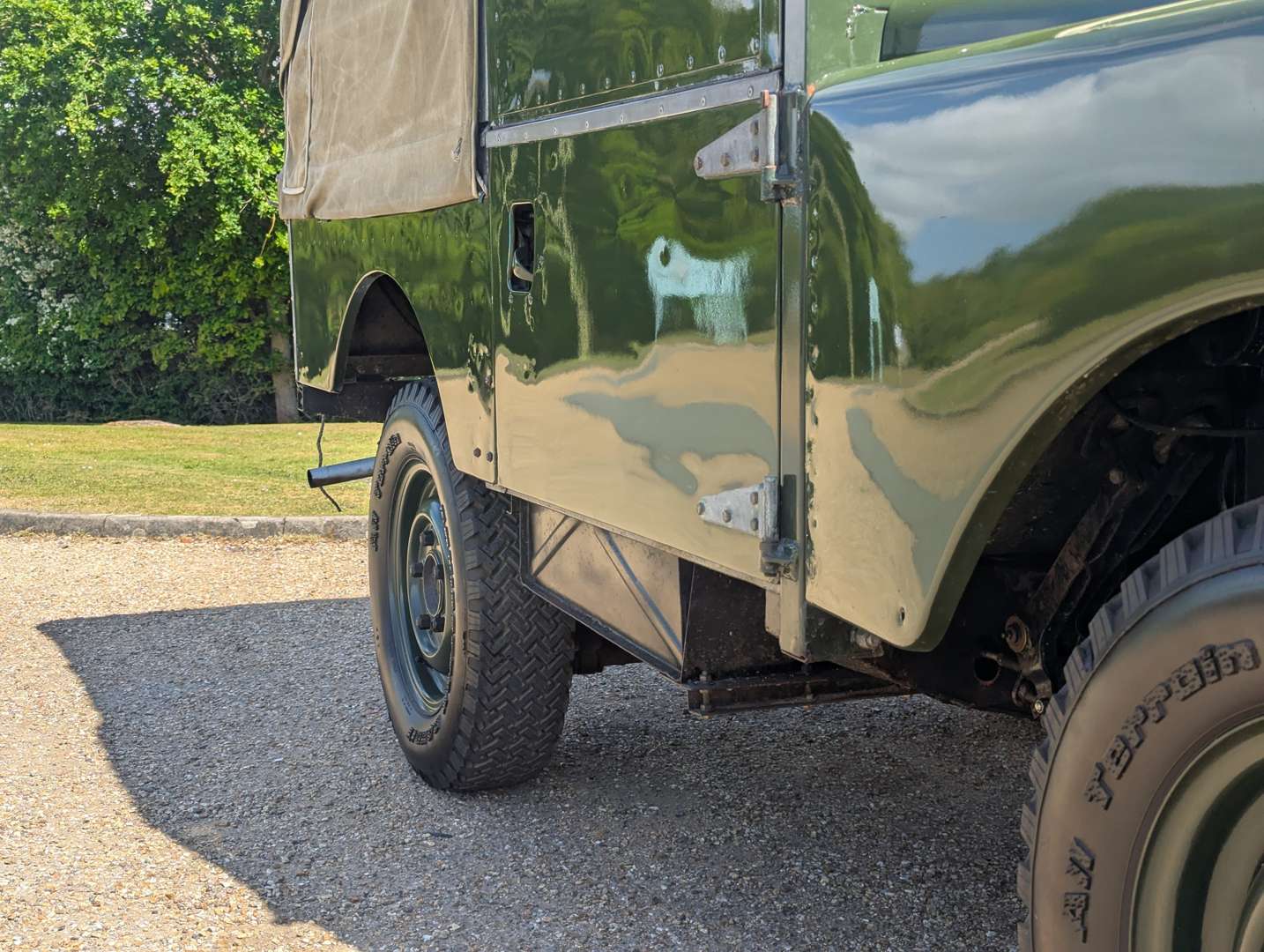 <p>1956 LAND ROVER SERIES I</p>