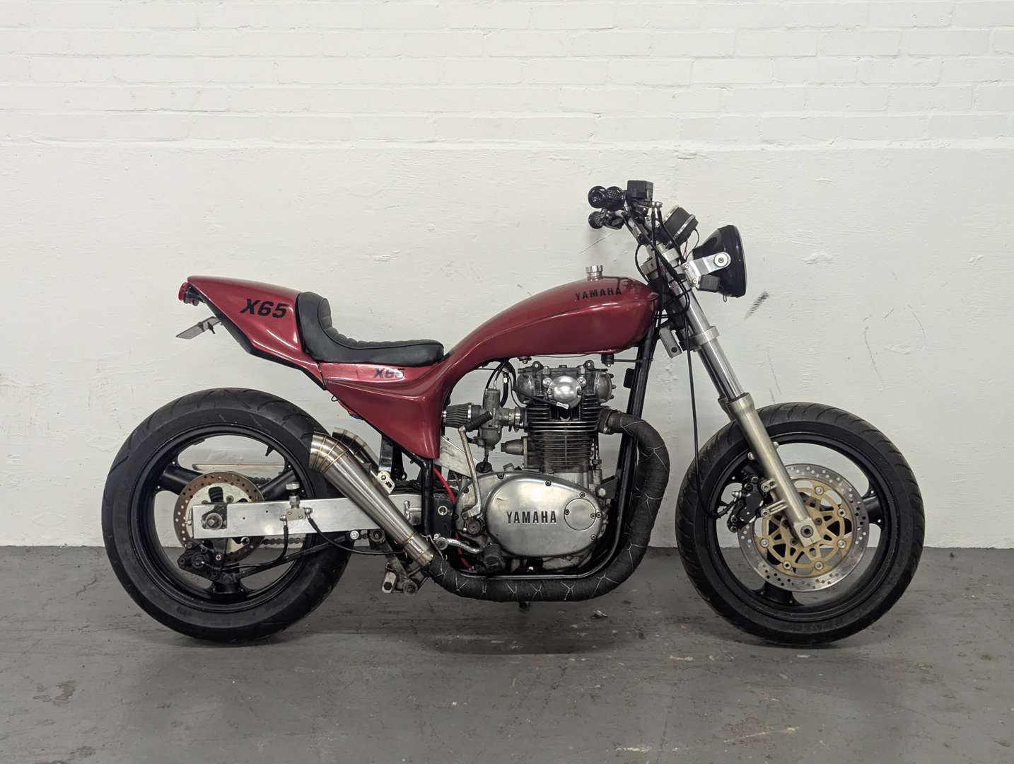 <p>1980 YAMAHA XS650 X75 HURRICAN REPLICA</p>
