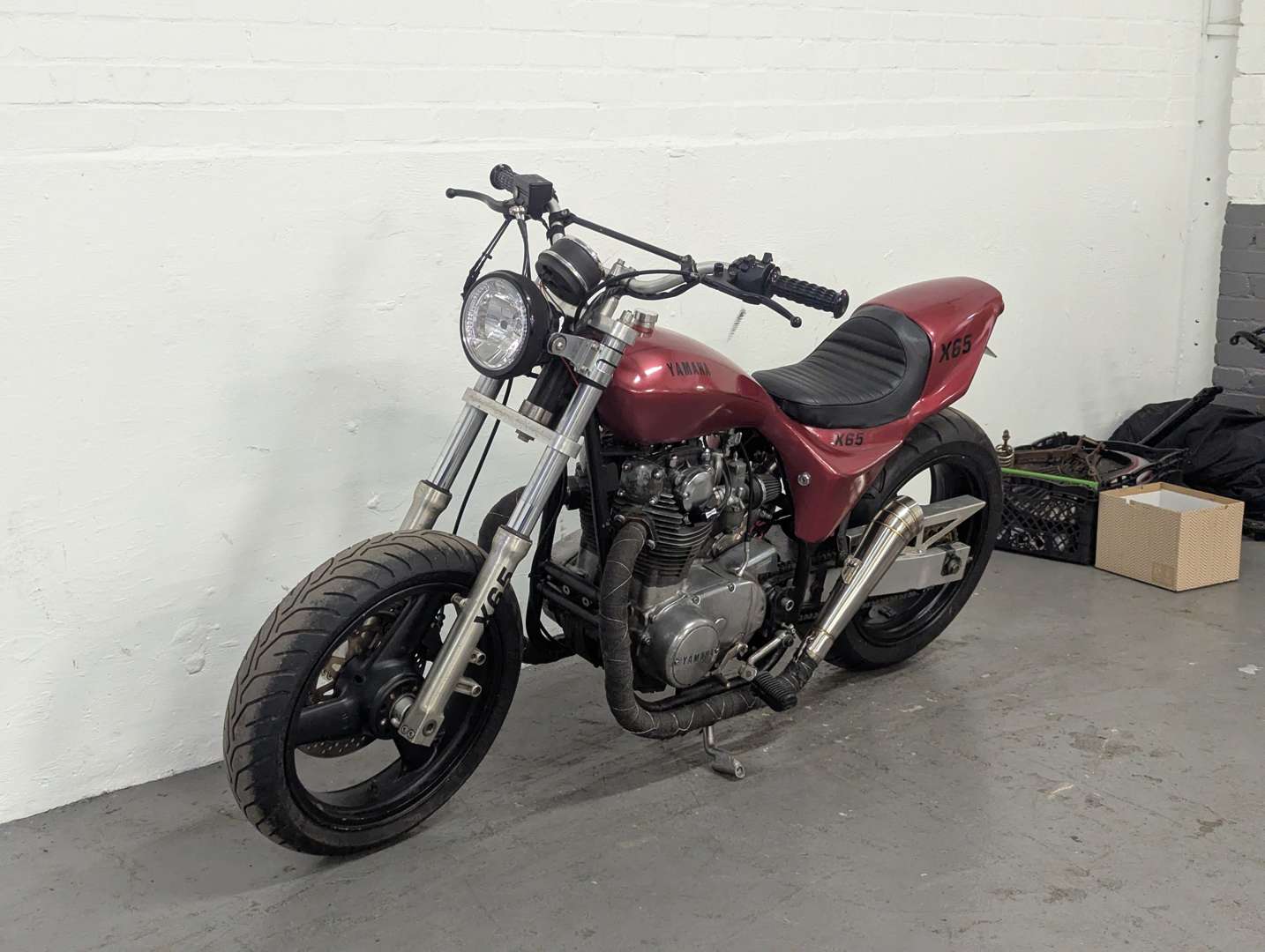 <p>1980 YAMAHA XS650 X75 HURRICAN REPLICA</p>