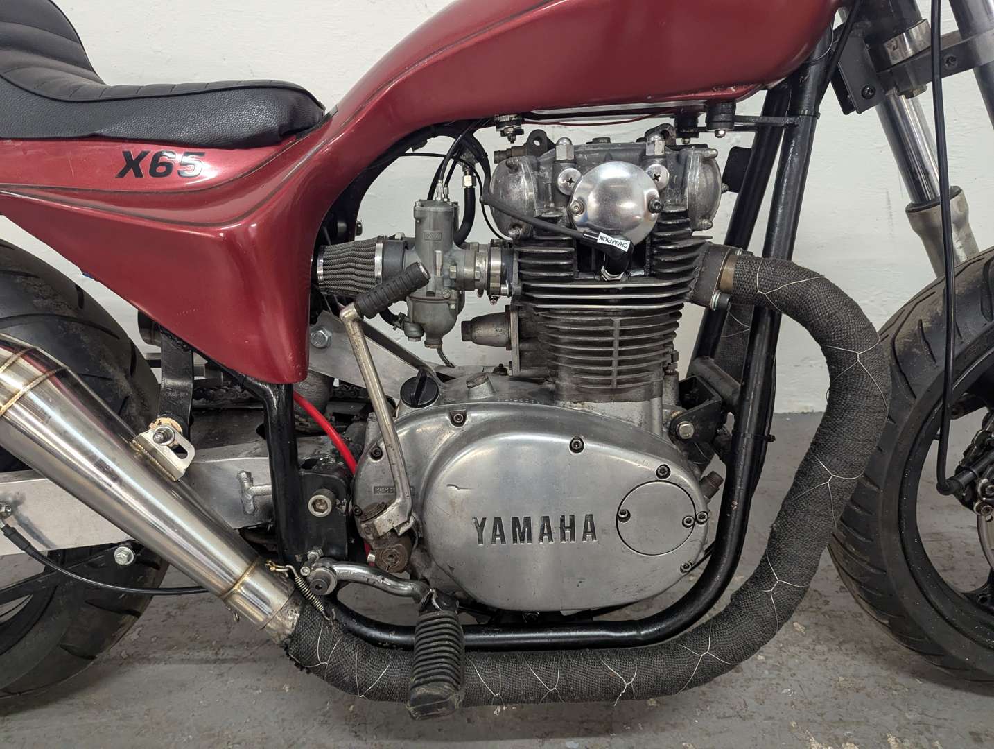<p>1980 YAMAHA XS650 X75 HURRICAN REPLICA</p>