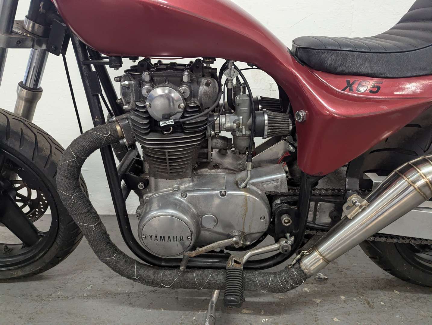 <p>1980 YAMAHA XS650 X75 HURRICAN REPLICA</p>
