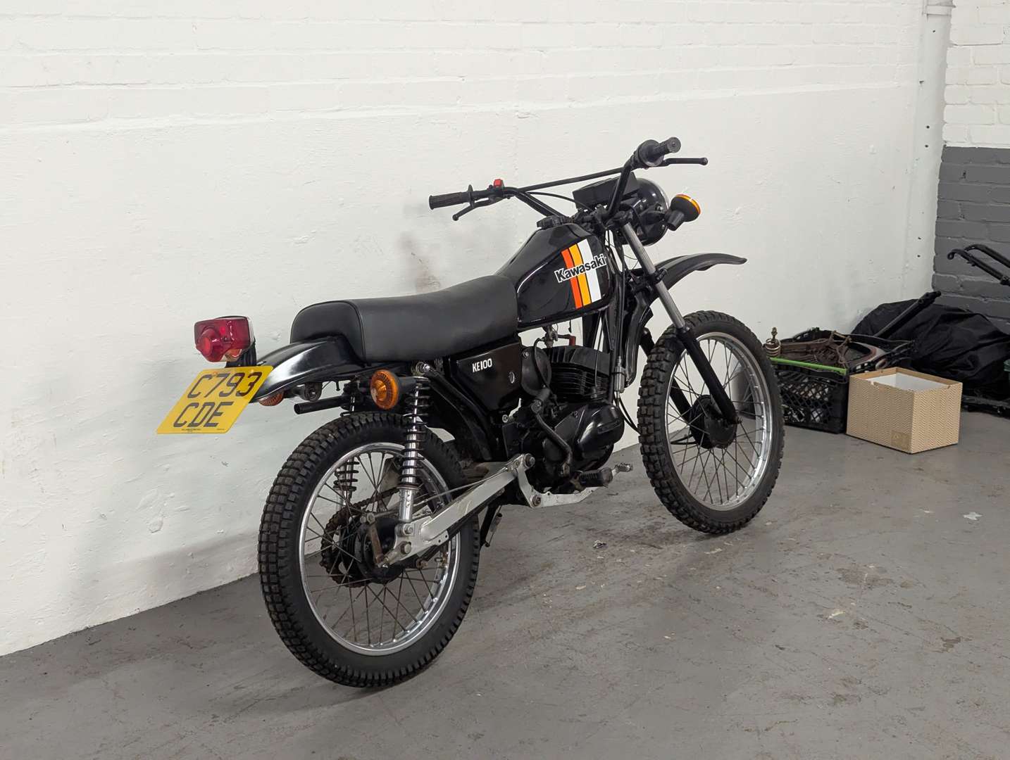 <p>1986 KAWASAKI KE100</p>