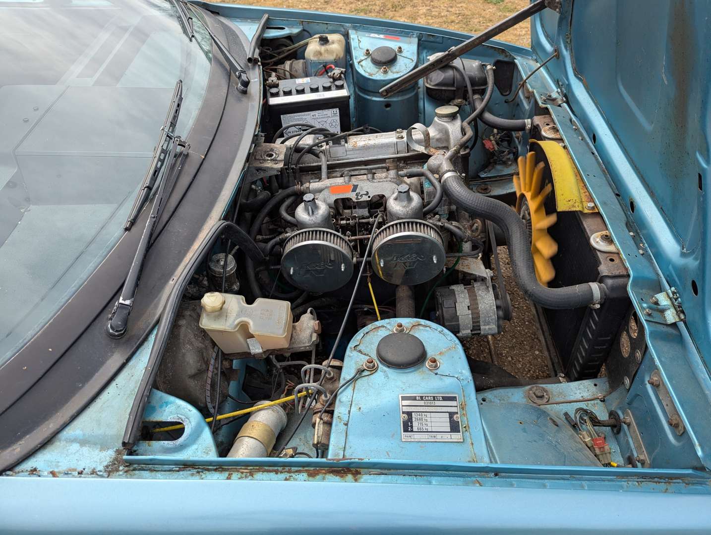 <p>1980 TRIUMPH TR7 CONVERTIBLE</p>