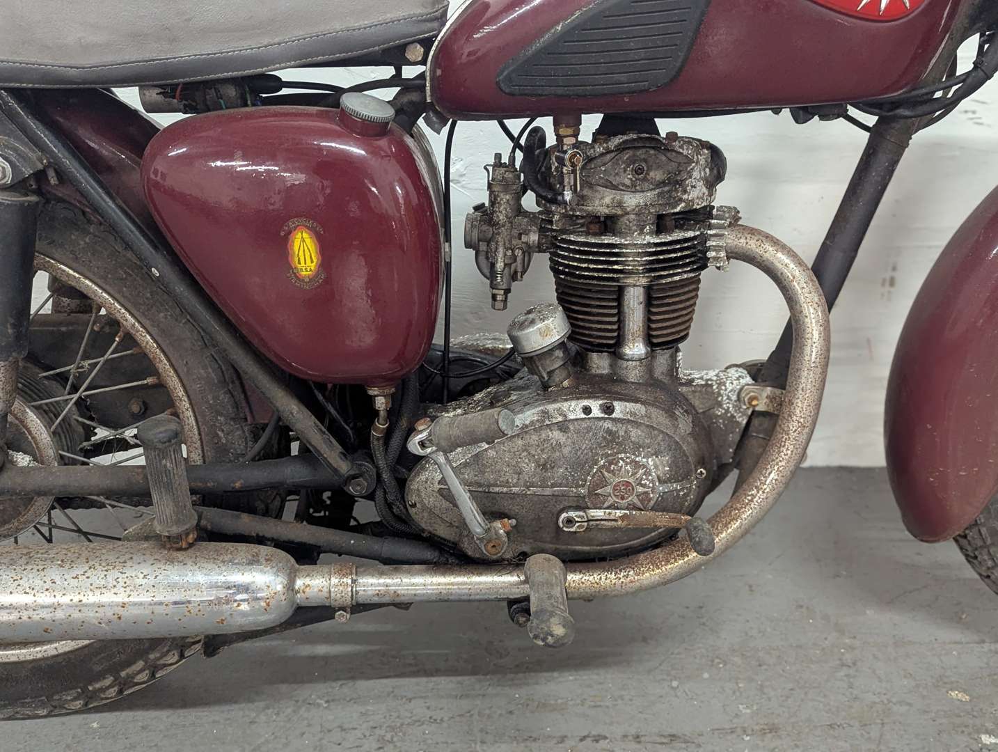 <p>1960 BSA 250</p>