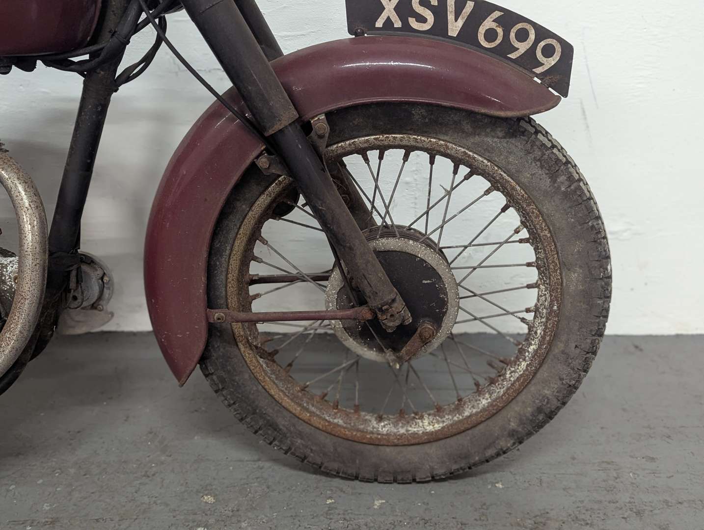 <p>1960 BSA 250</p>