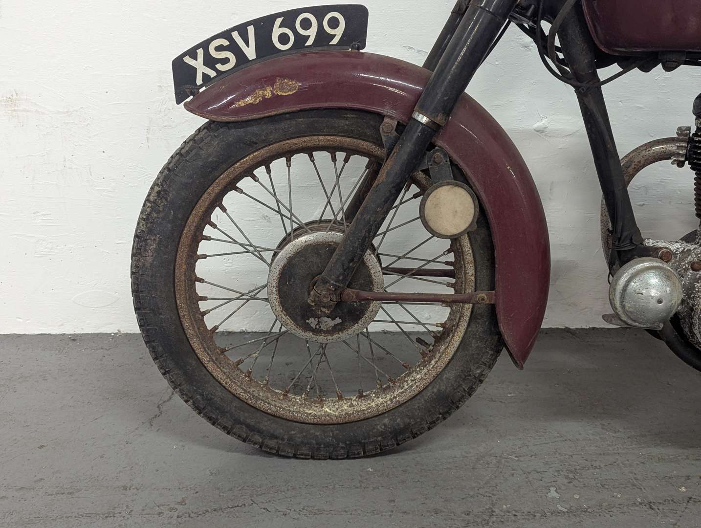 <p>1960 BSA 250</p>