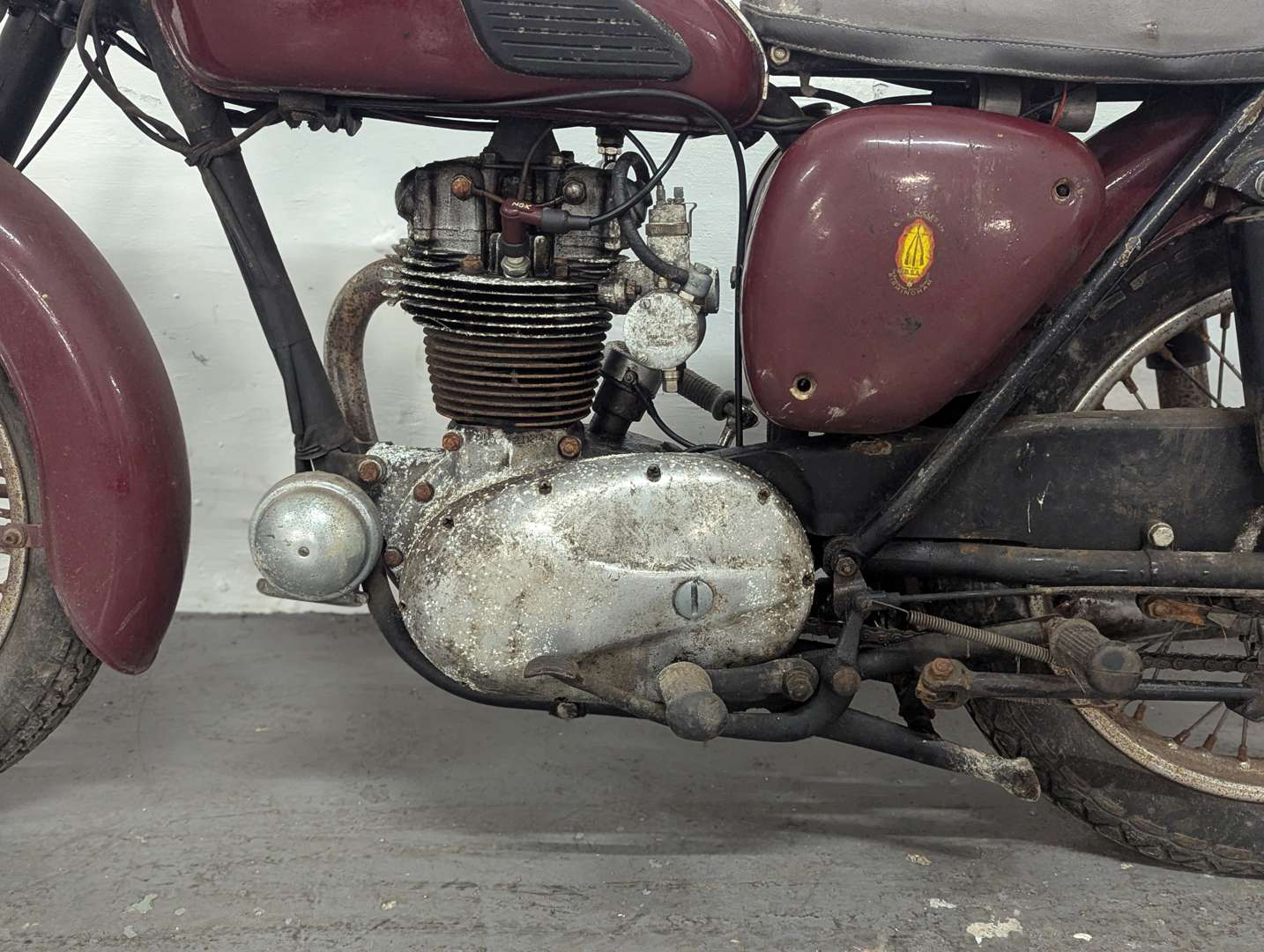 <p>1960 BSA 250</p>