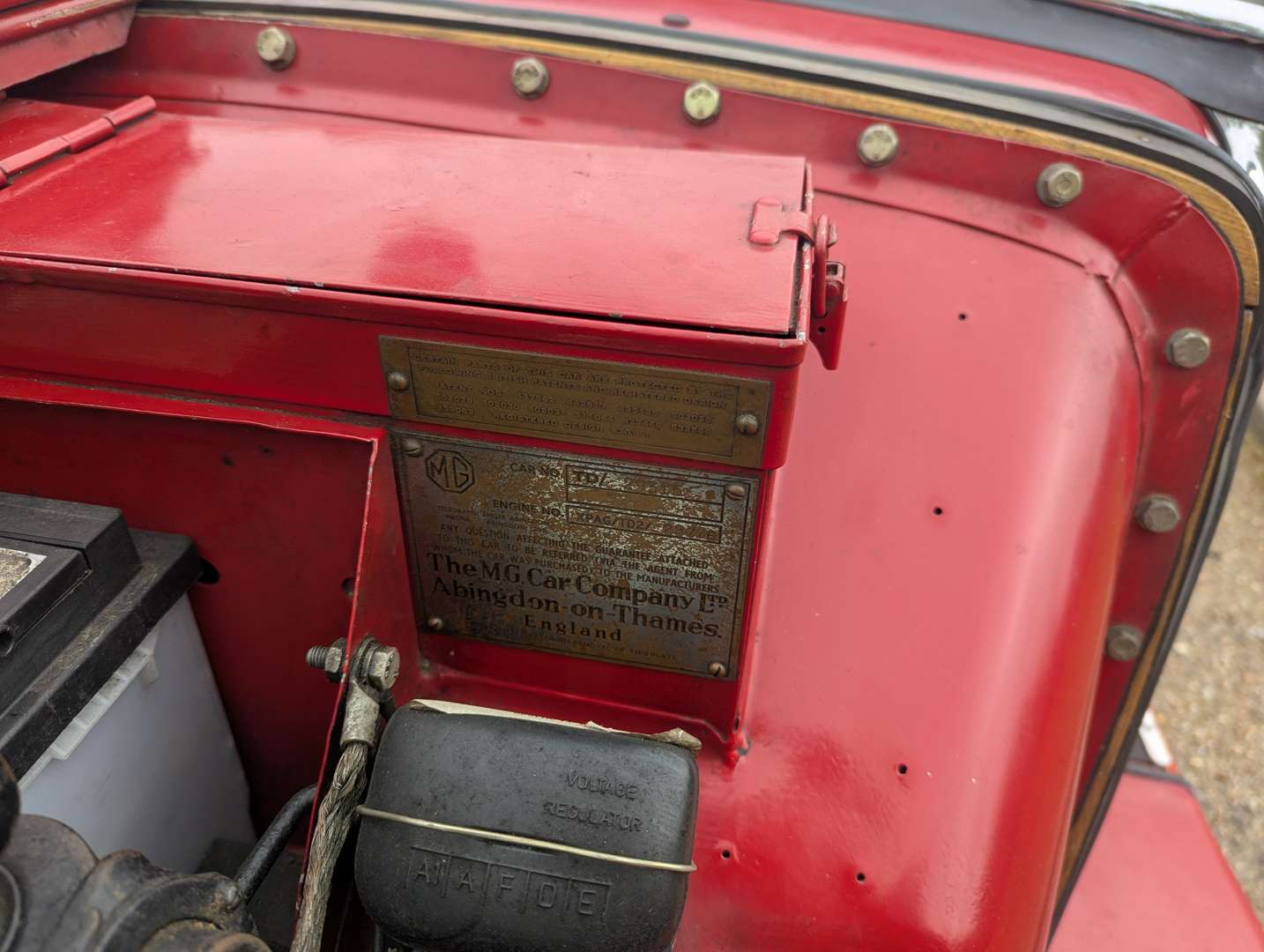 <p>1953 MG TD</p>