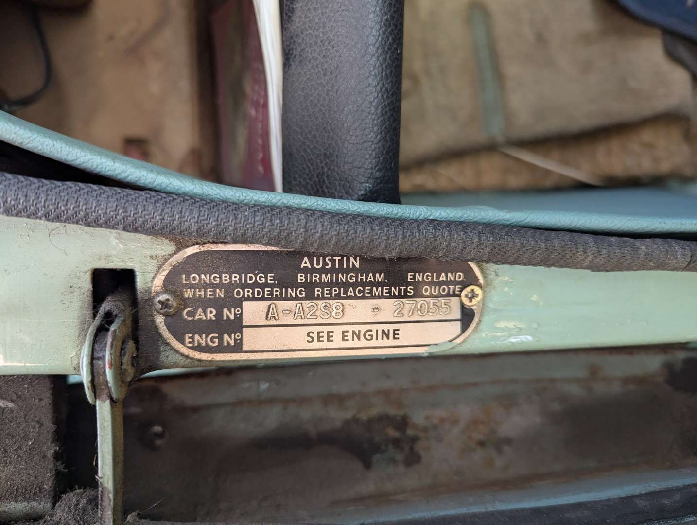 <p>1962 AUSTIN A40 FARINA</p>
