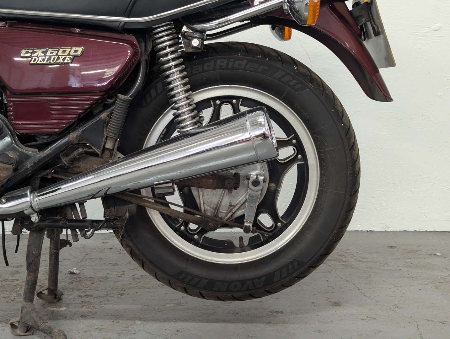 <p>1980 HONDA CX 500 DELUXE</p>