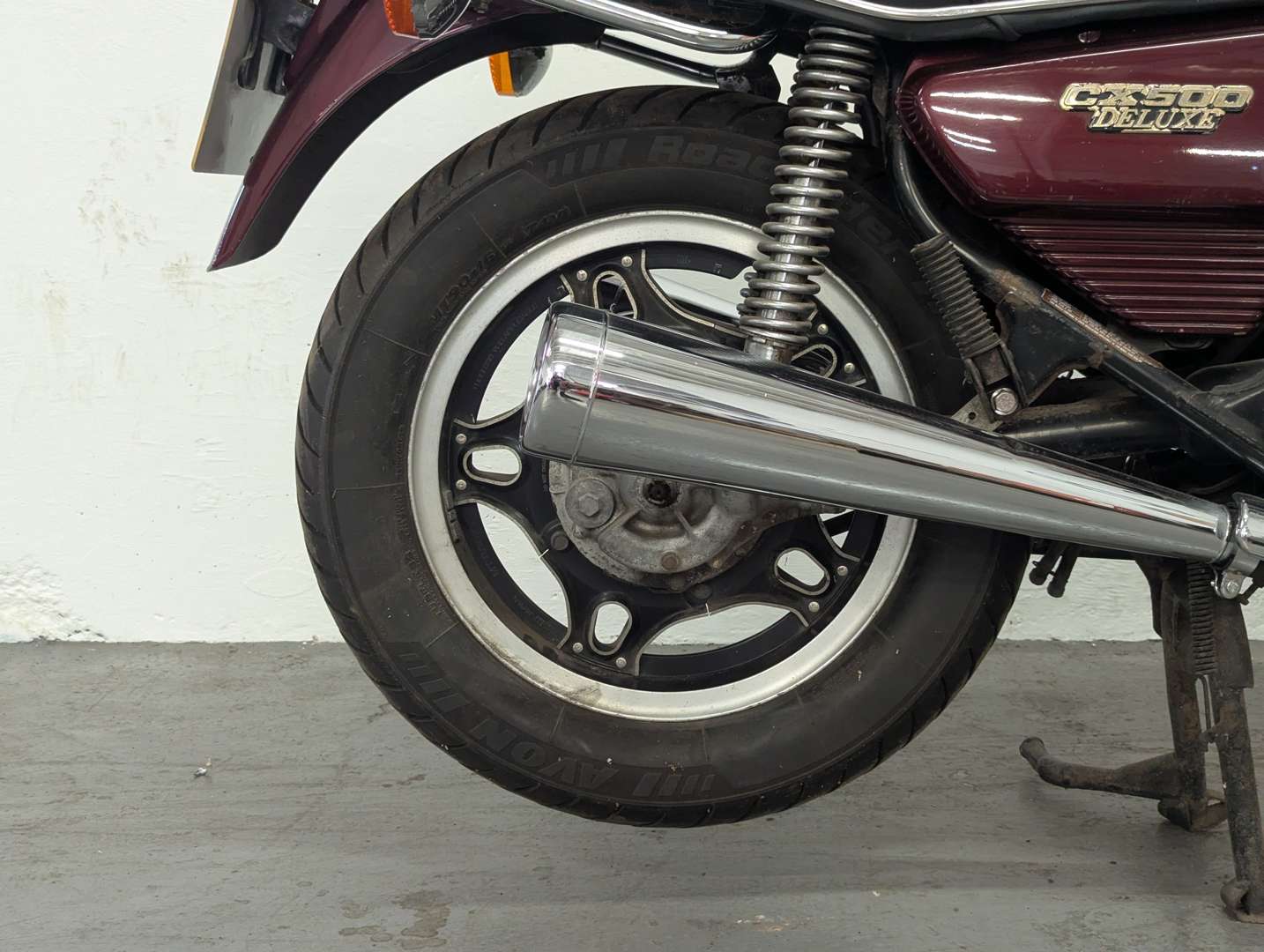 <p>1980 HONDA CX 500 DELUXE</p>