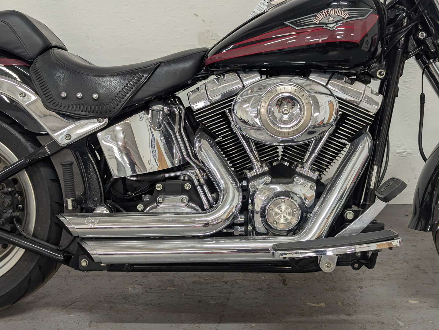 <p>2007 HARLEY-DAVIDSON FLSTF FAT BOY</p>
