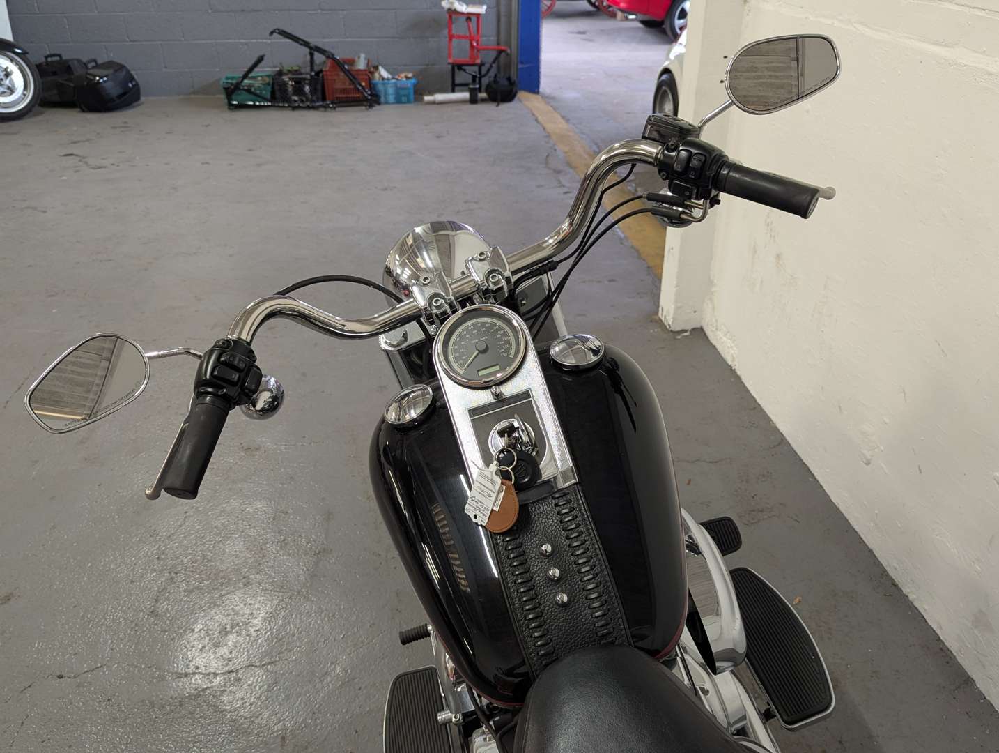 <p>2007 HARLEY-DAVIDSON FLSTF FAT BOY</p>