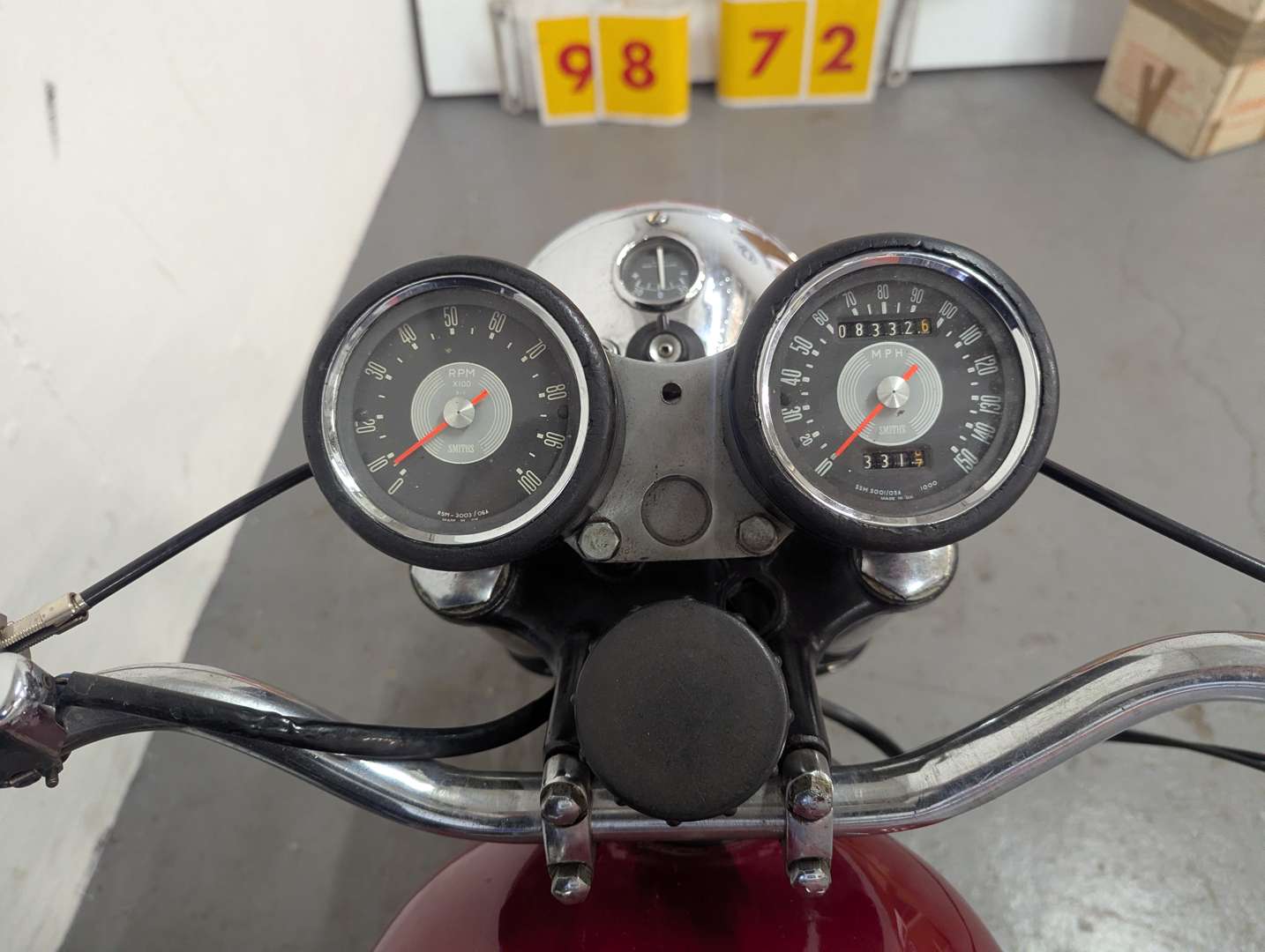 <p>1966 BSA SPITFIRE</p>