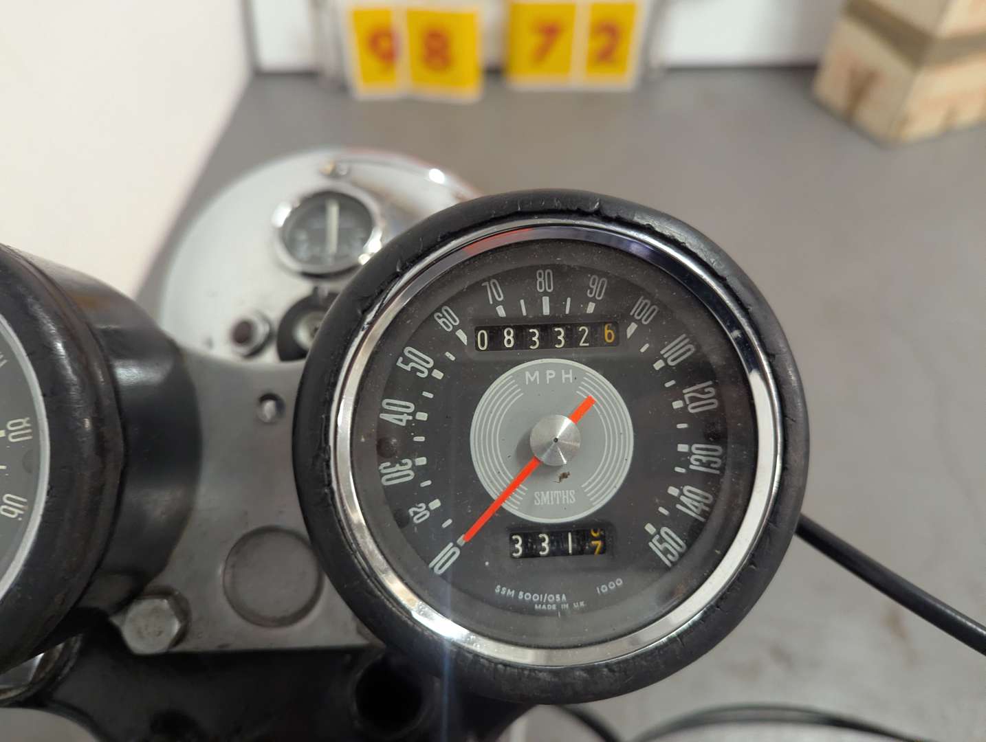 <p>1966 BSA SPITFIRE</p>