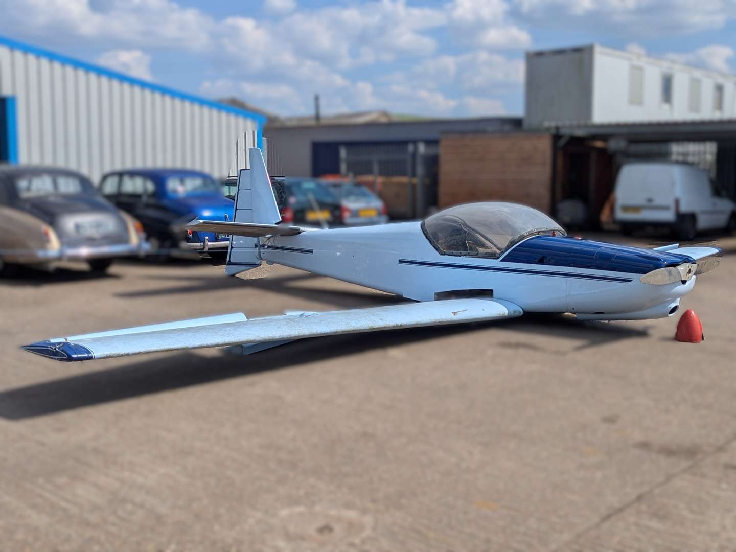<p>1976 FOURNIER RF6B AEROPLANE</p>