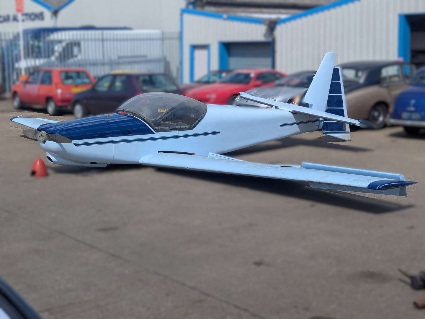 <p>1976 FOURNIER RF6B AEROPLANE</p>