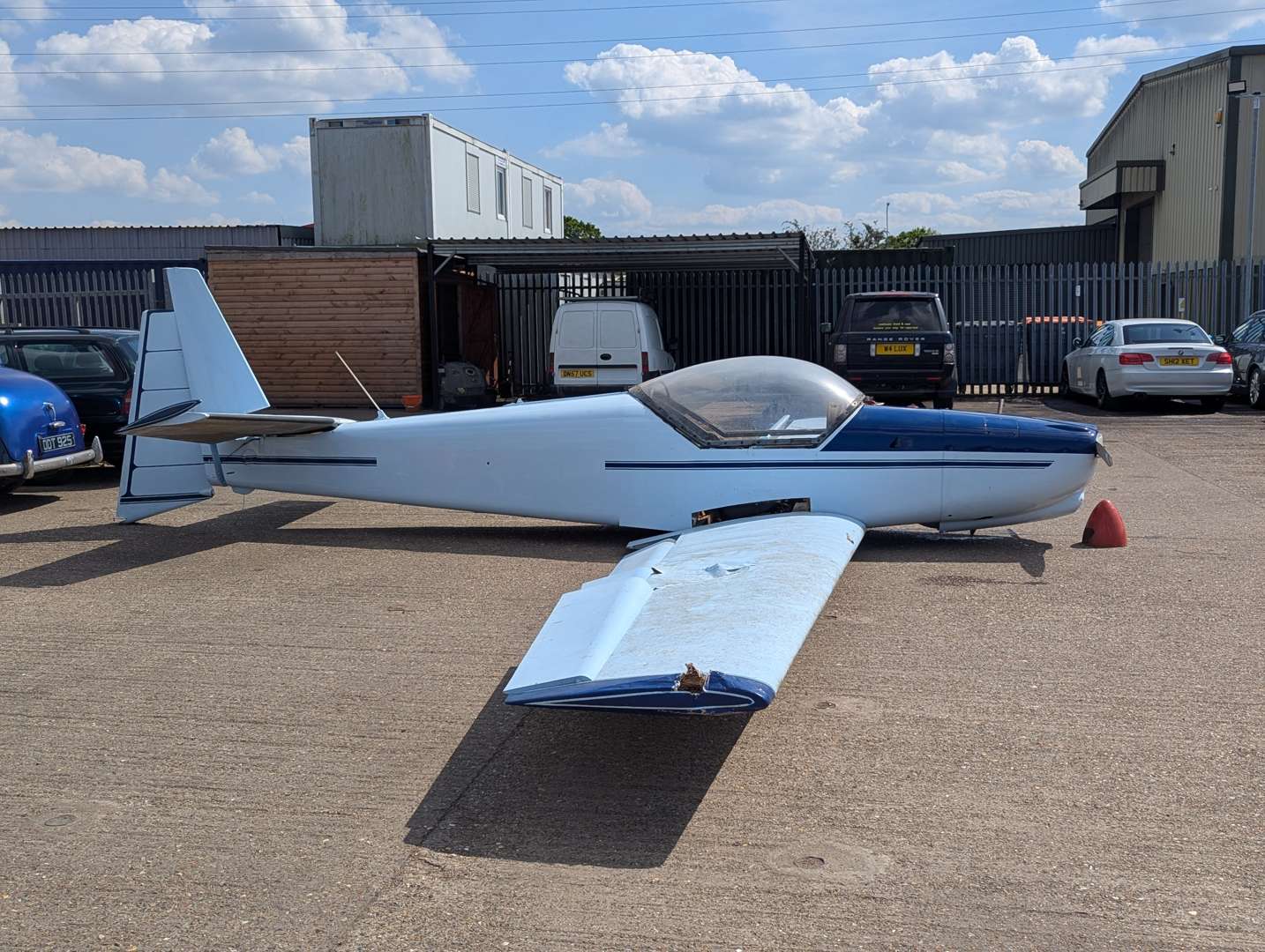 <p>1976 FOURNIER RF6B AEROPLANE</p>