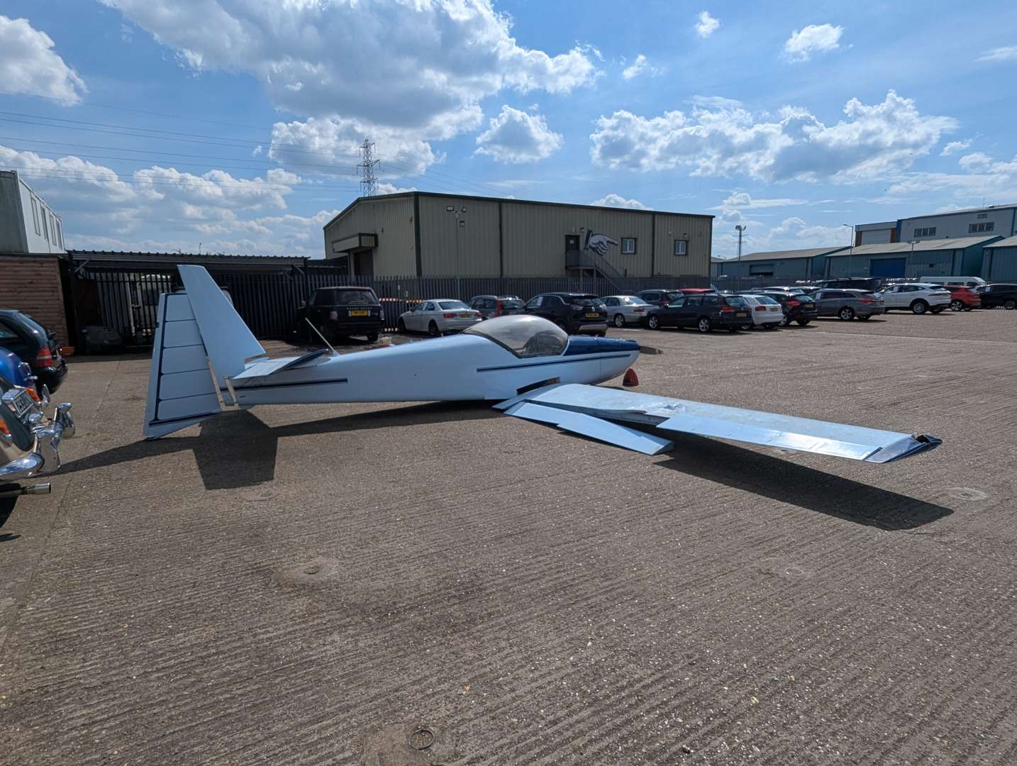 <p>1976 FOURNIER RF6B AEROPLANE</p>