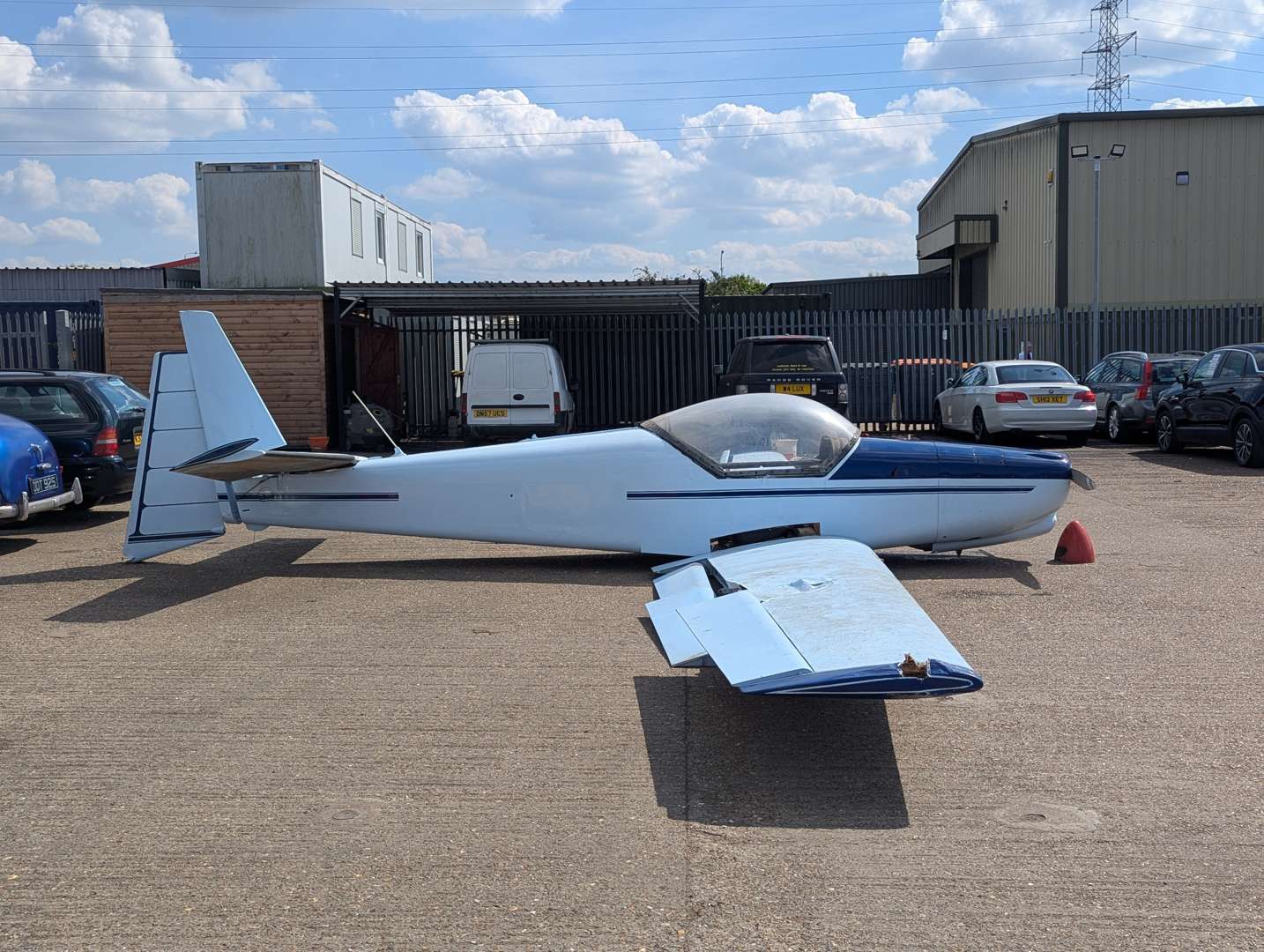 <p>1976 FOURNIER RF6B AEROPLANE</p>