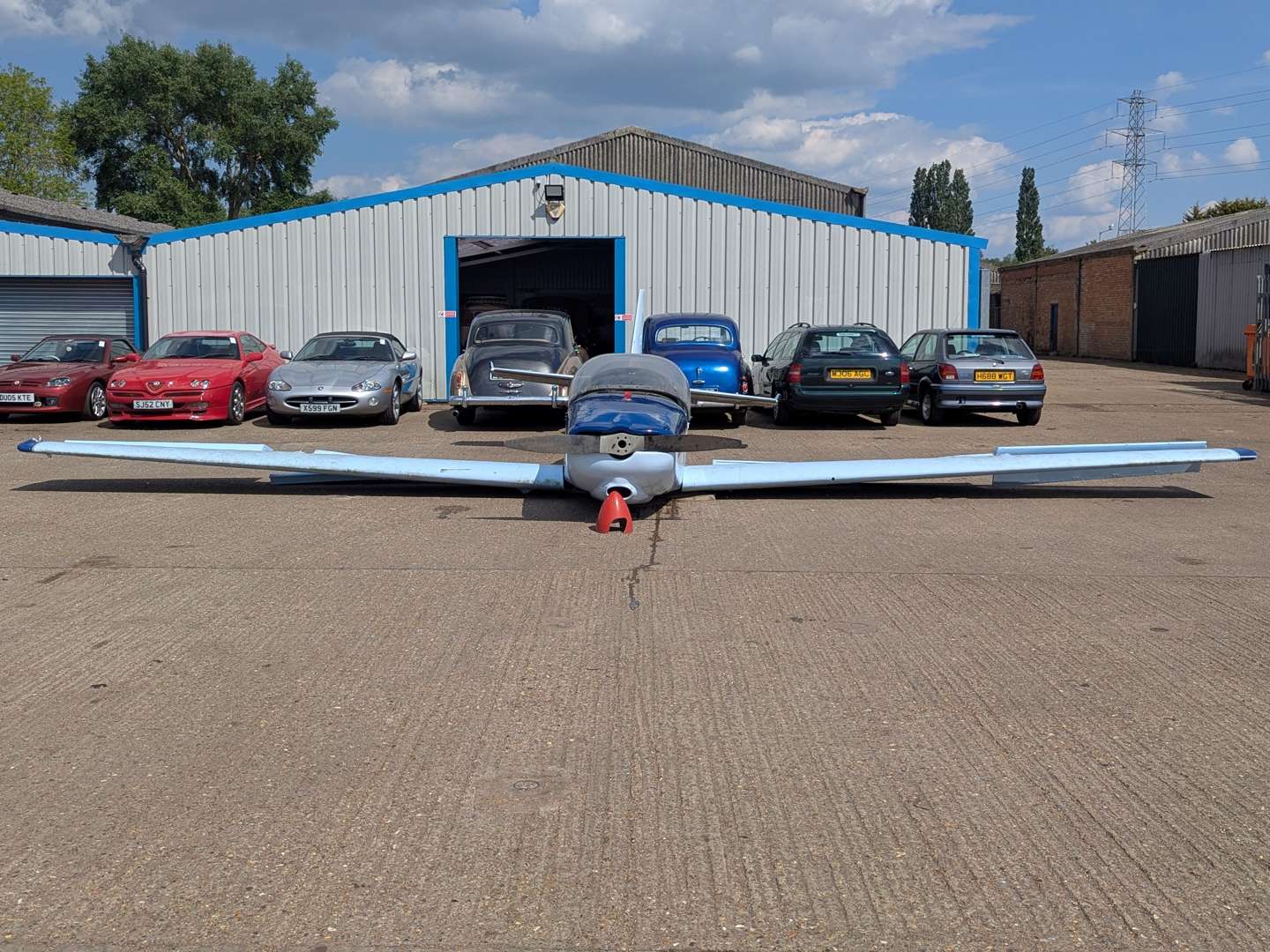 <p>1976 FOURNIER RF6B AEROPLANE</p>