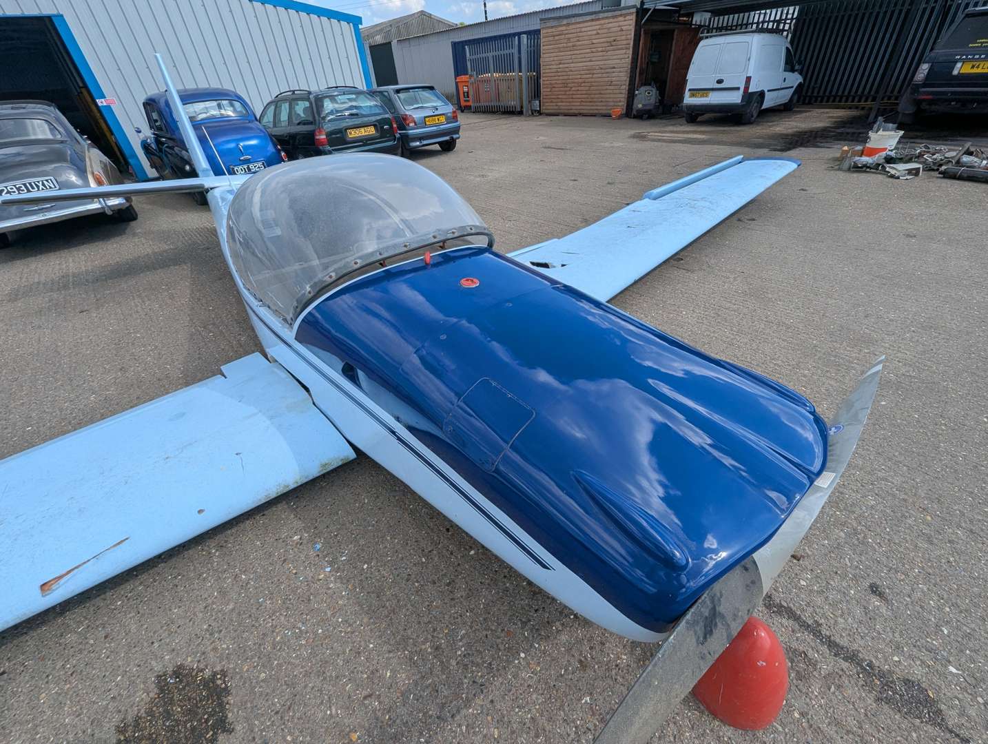 <p>1976 FOURNIER RF6B AEROPLANE</p>