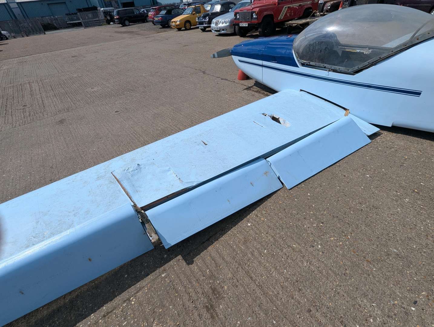 <p>1976 FOURNIER RF6B AEROPLANE</p>