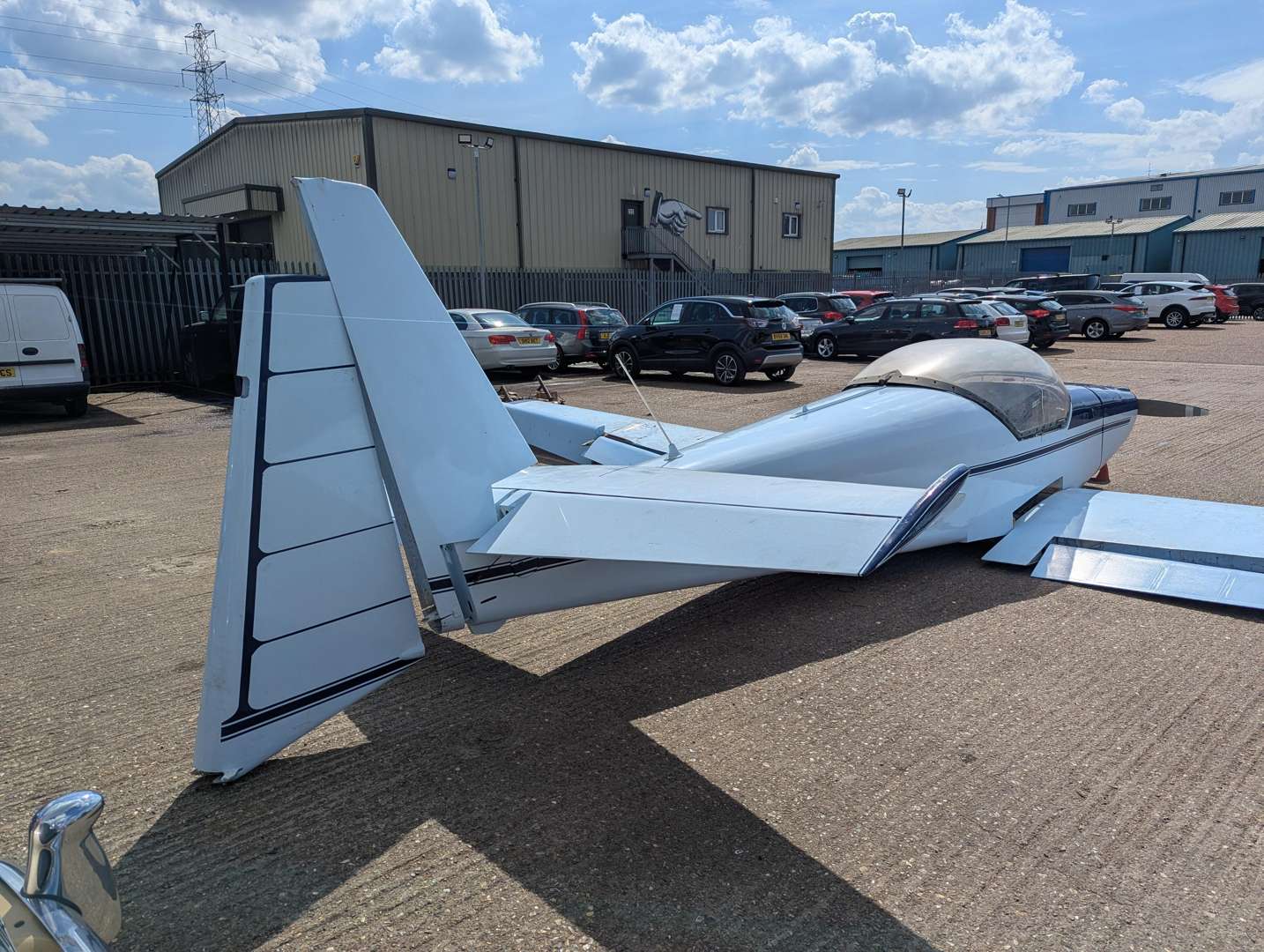 <p>1976 FOURNIER RF6B AEROPLANE</p>