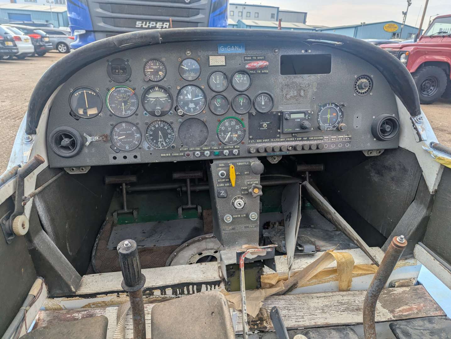 <p>1976 FOURNIER RF6B AEROPLANE</p>