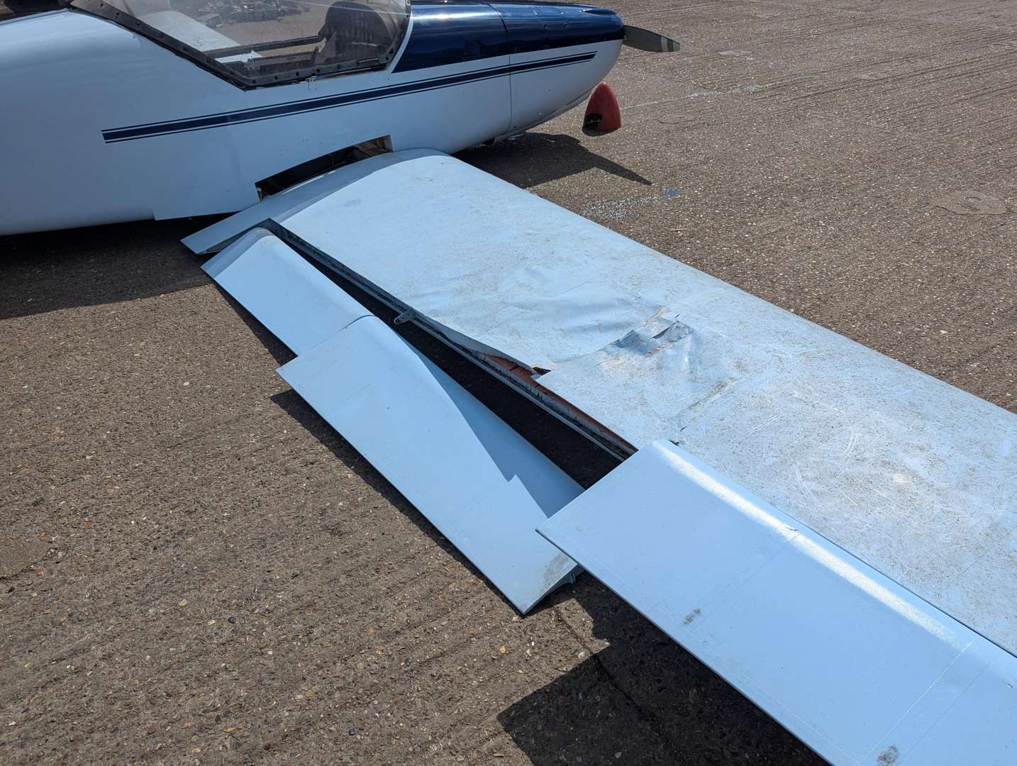 <p>1976 FOURNIER RF6B AEROPLANE</p>