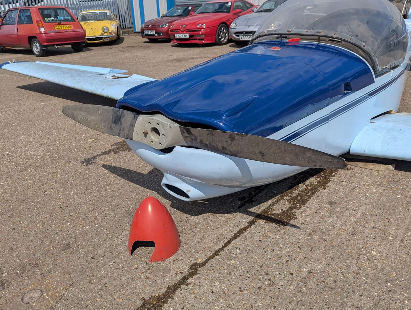 <p>1976 FOURNIER RF6B AEROPLANE</p>