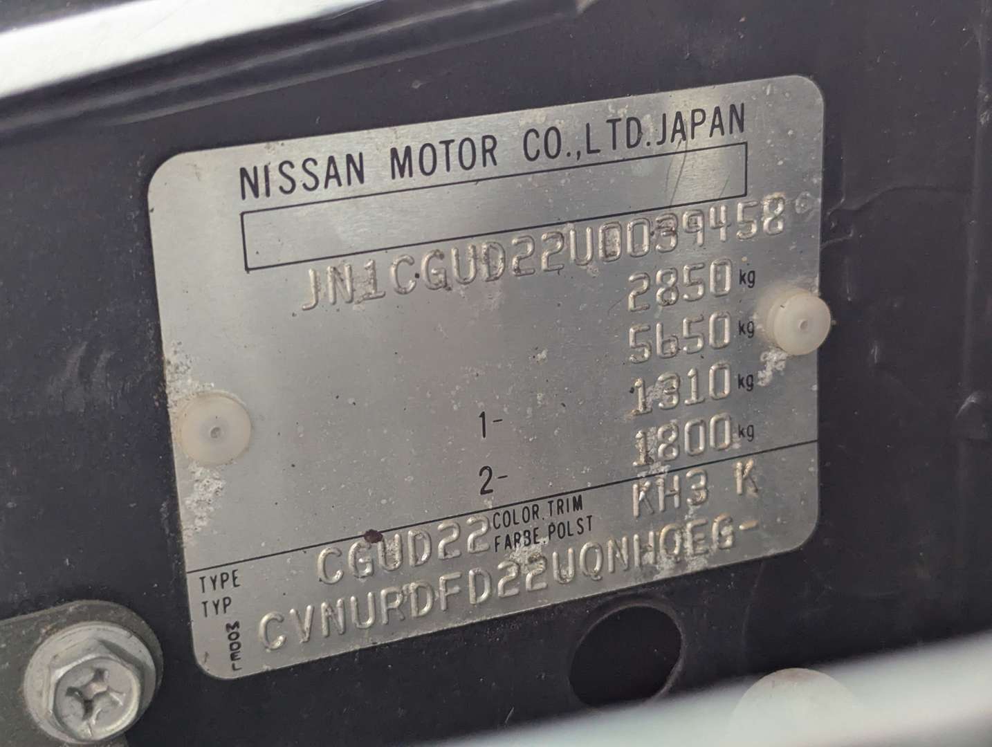 <p>2001 NISSAN NAVARA DOUBLE CAB</p>