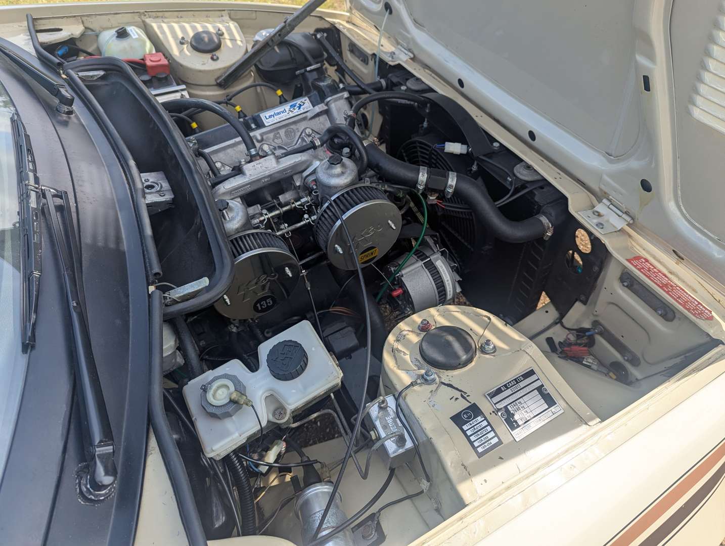 <p>1982 TRIUMPH TR7 CONVERTIBLE</p>