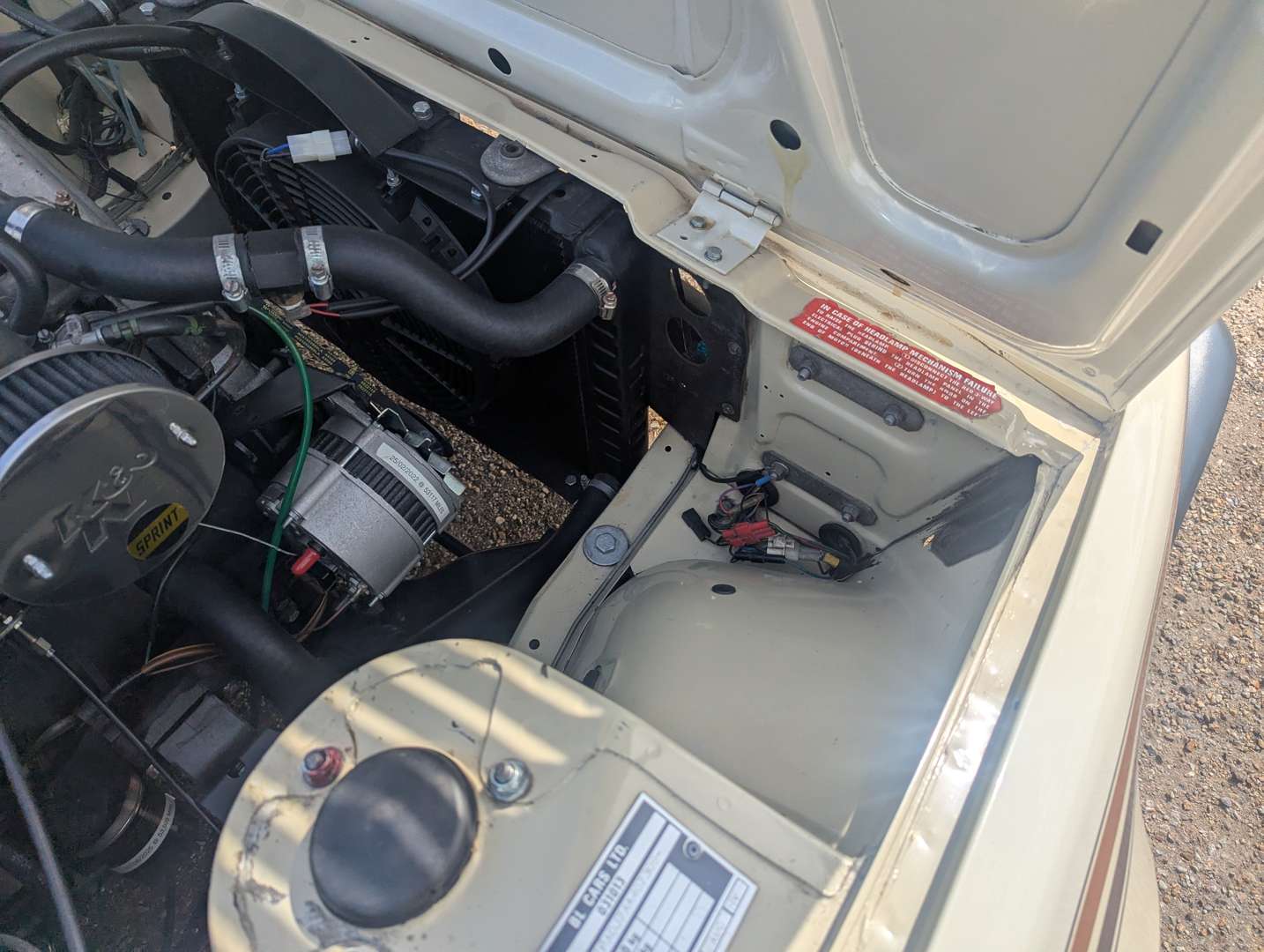 <p>1982 TRIUMPH TR7 CONVERTIBLE</p>