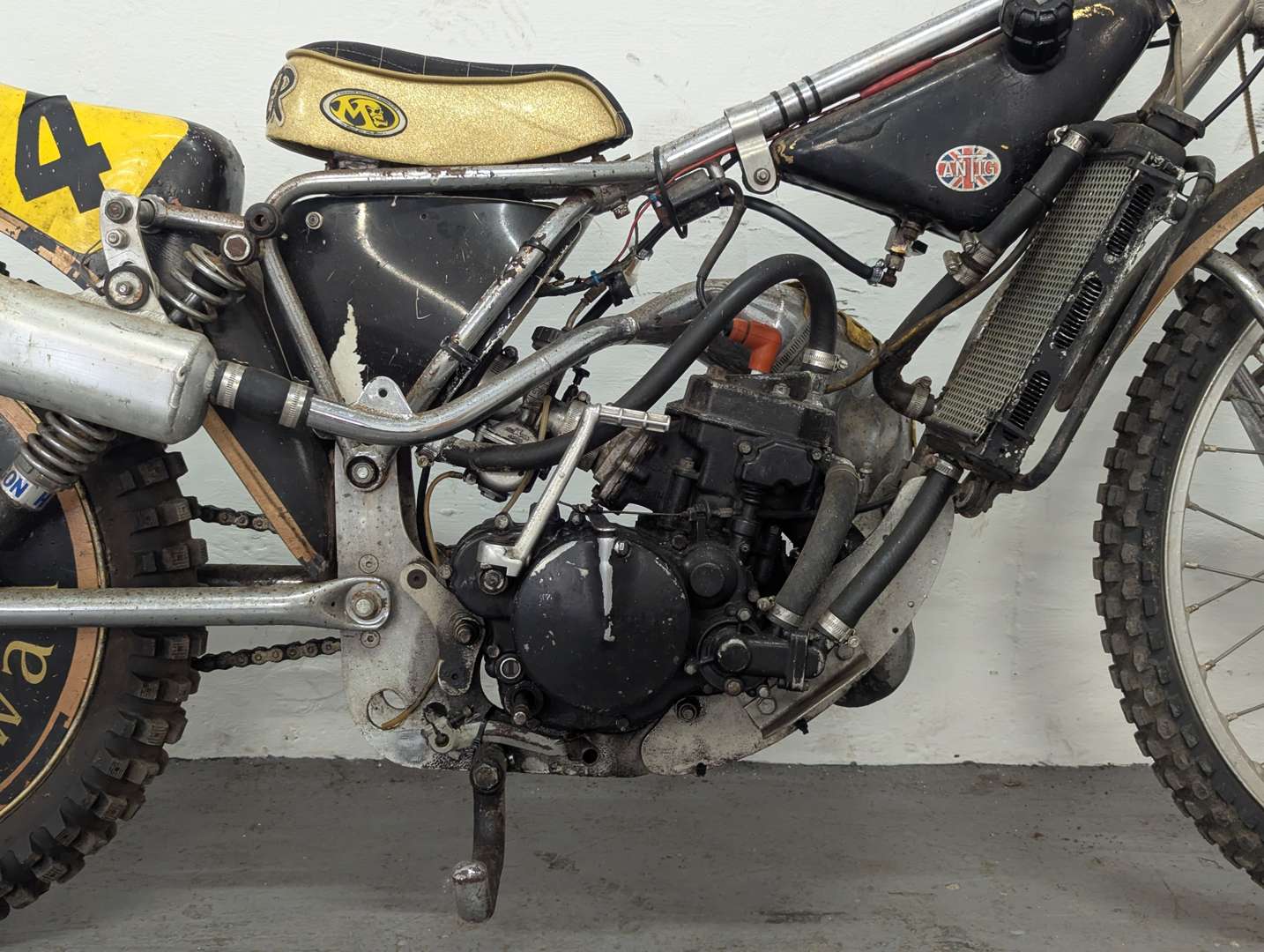 <p>1984 ANTIG GRASS TRACK BIKE</p>